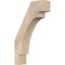 Ekena Millwork 3 1/2"W x 12"D x 20"H Merced Smooth Knee Brace, Douglas Fir BRC04X12X20MRC00SDF - alternate 1